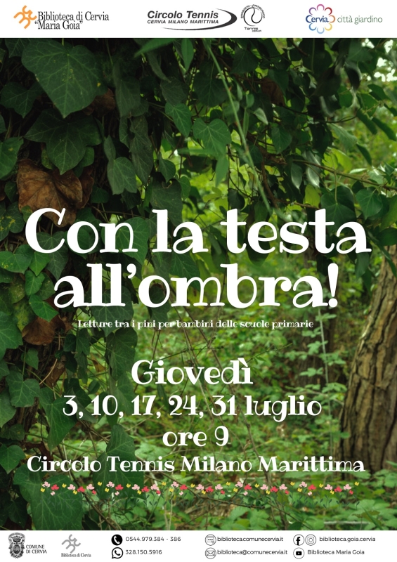 Con la testa all'ombra al circolo tennis