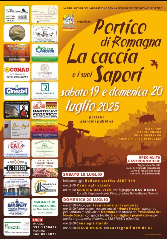 La Caccia e i suoi Sapori