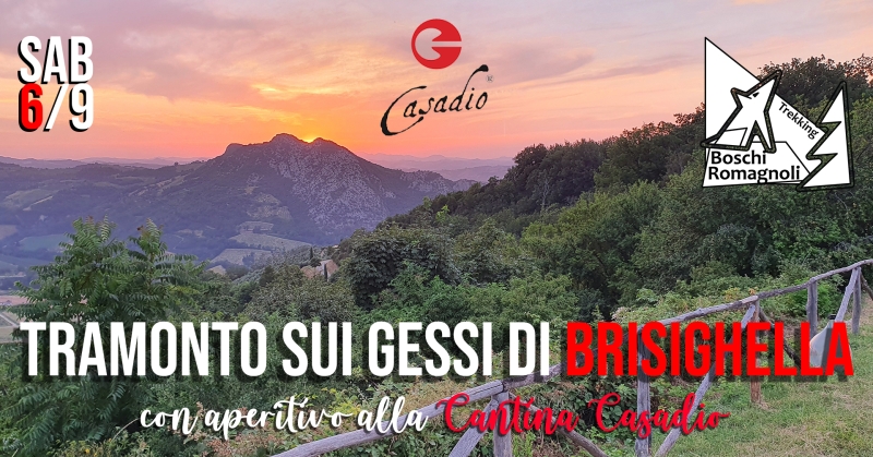 TRAMONTO SUI GESSI DI BRISIGHELLA