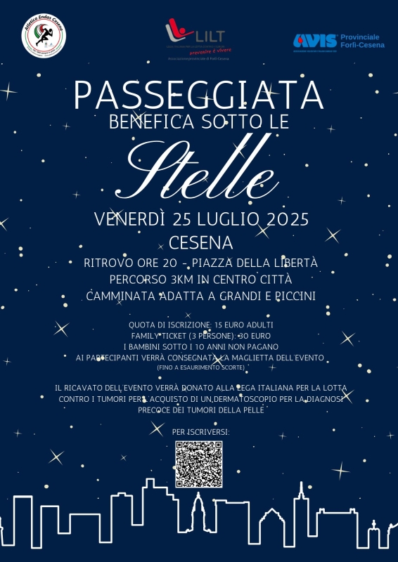 Passeggiata sotto le stelle