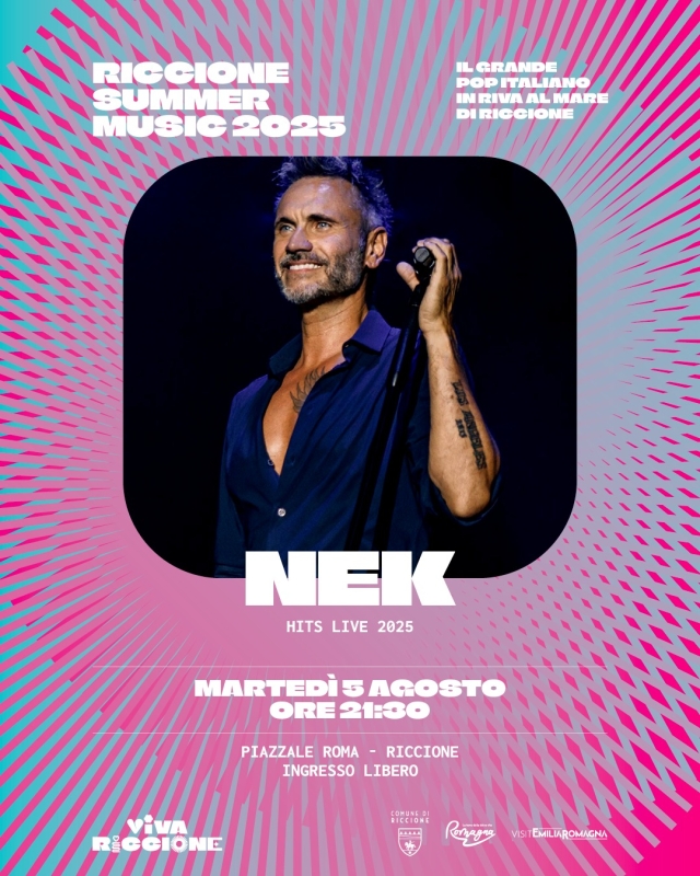 Riccione Summer Music: Nek Hits