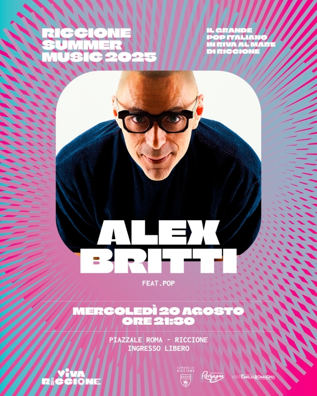 Riccione Summer Music: Alex Britti