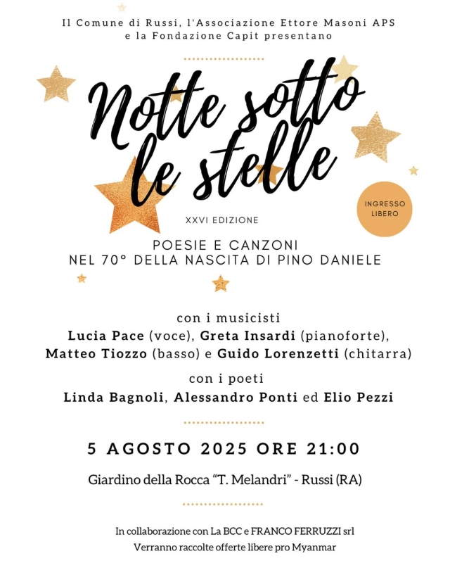 Notte sotto le Stelle