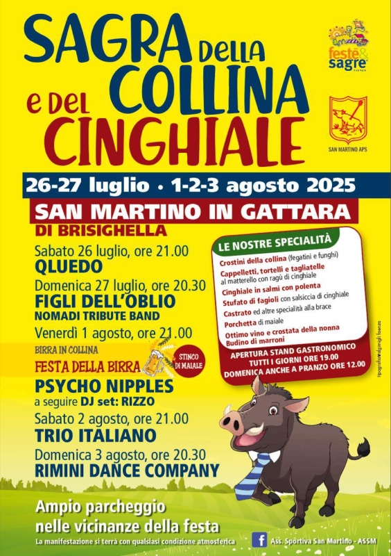 Sagra della collina e del cinghiale