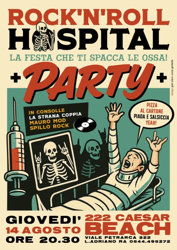 ROCK’N’ROLL  HOSPITAL  PARTY