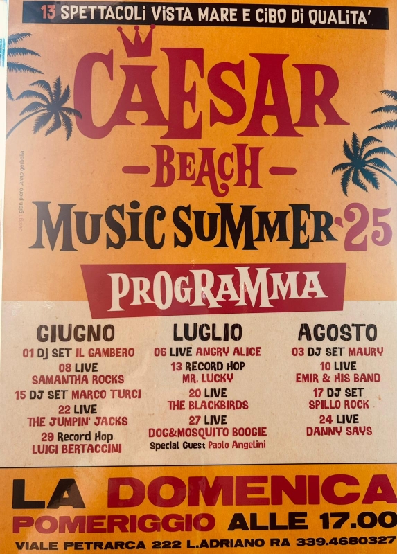 Ceasar Beach Music Summer