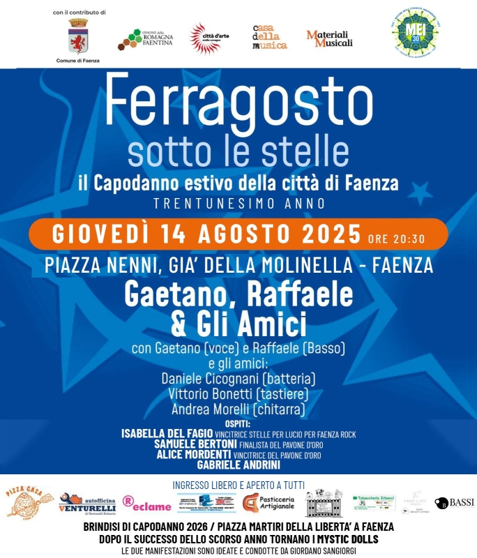 Ferragosto sotto le stelle