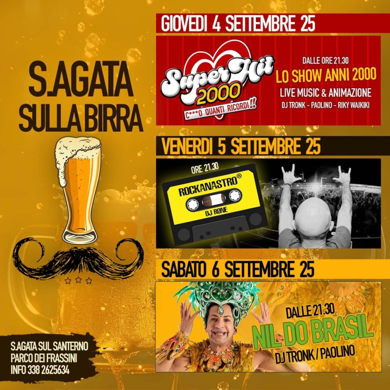 Festa della Birra a Sant'Agata sul Santerno
