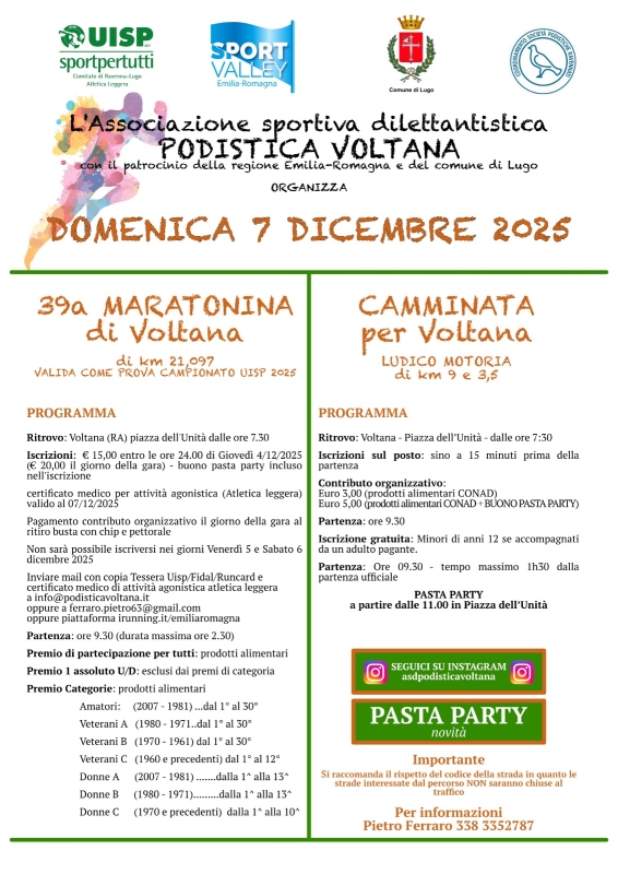 39° MARATONINA DI VOLTANA