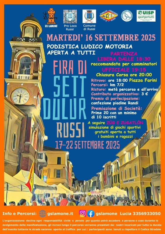 Podistica Fira Di Sett Dulùr