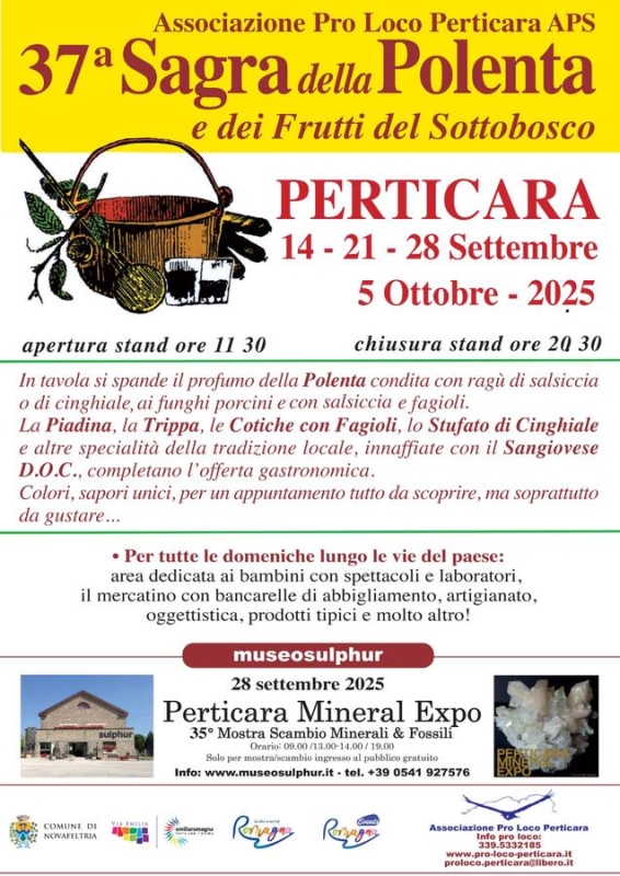 37ª Sagra della Polenta e dei Frutti del Sottobosco