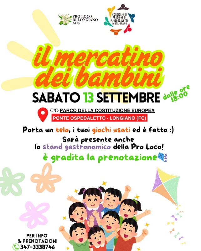 Mercatino dei bambini