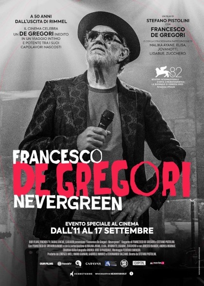 FRANCESCO DE GREGORI - NEVERGREEN