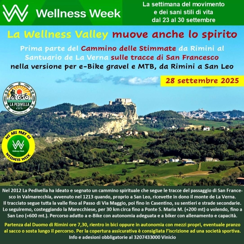 La Wellness Valley muove anche lo spirito