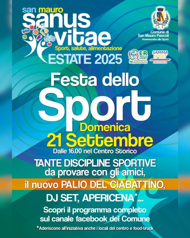 Festa dello Sport a San Mauro Pascoli