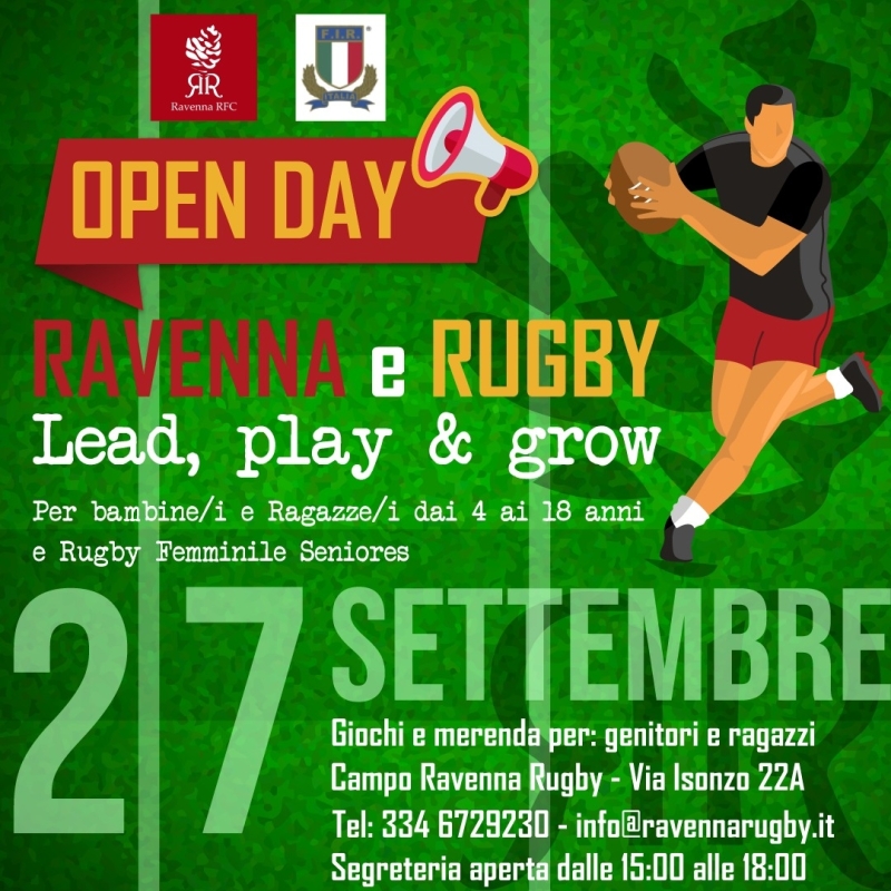 OPEN DAY RAVENNA RUGBY 2025