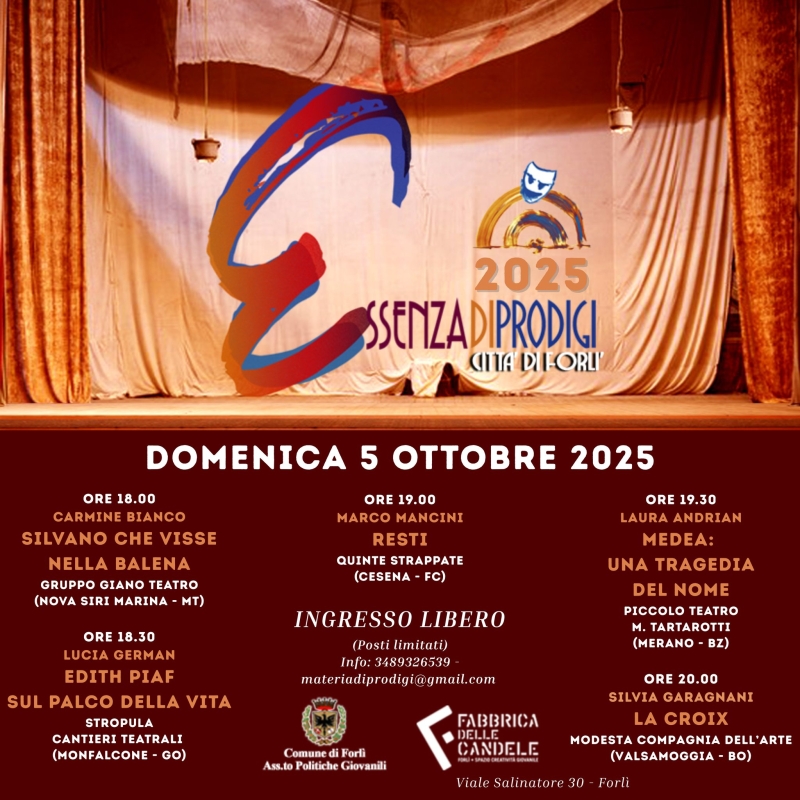 Essenza di Prodigi – Città di Forlì