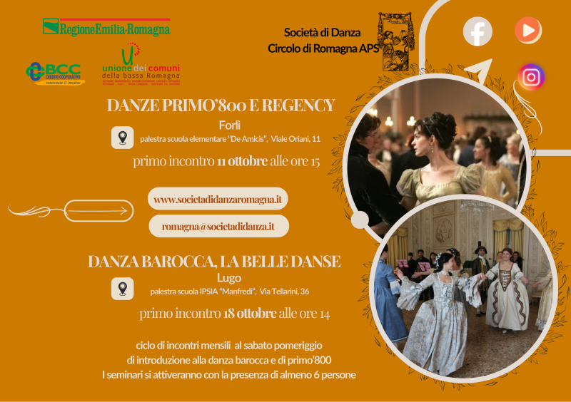 Danze di primo'800 e Regency