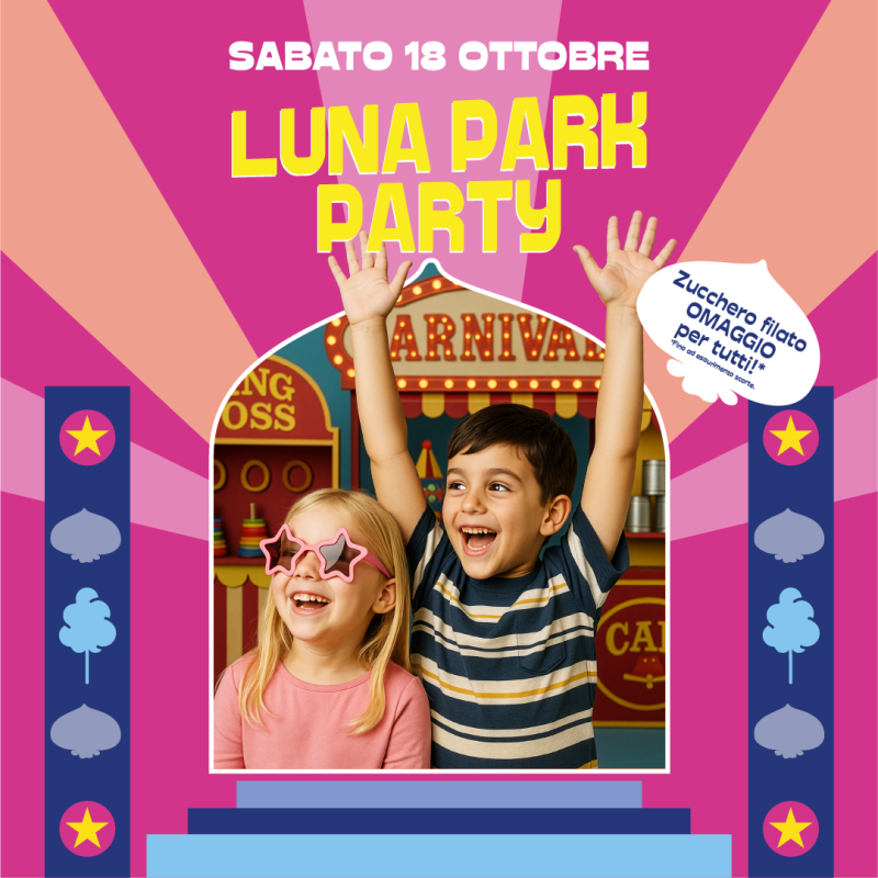 Luna Park party a le Maioliche