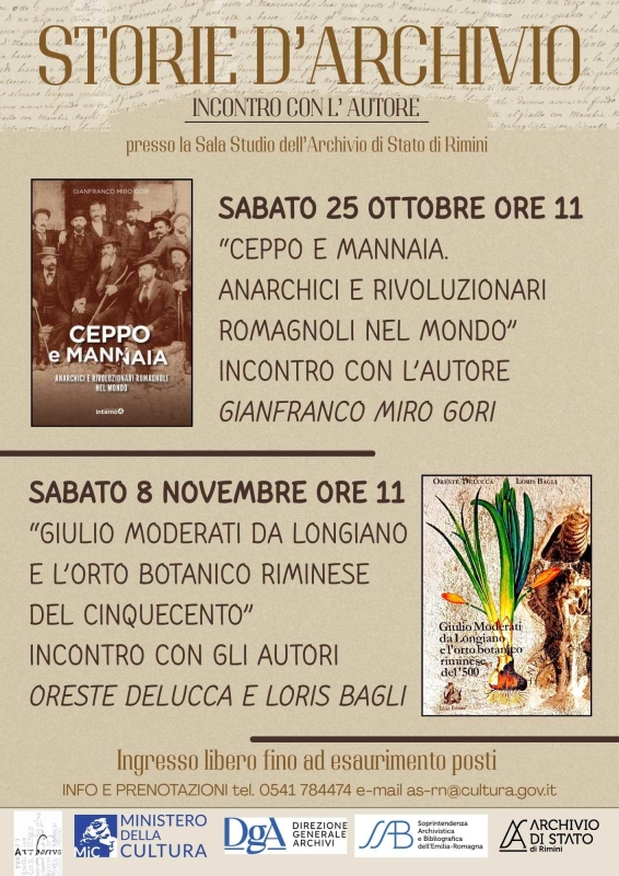 Storie d'Archivio -  Incontro con l'Autore