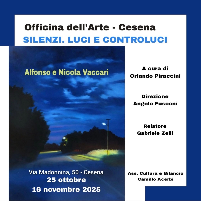 Silenzi - Luci e Controluci - Mostra Gemelli Vaccari