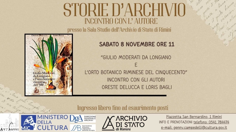 Storie d'archivio - incontro con l'autore
