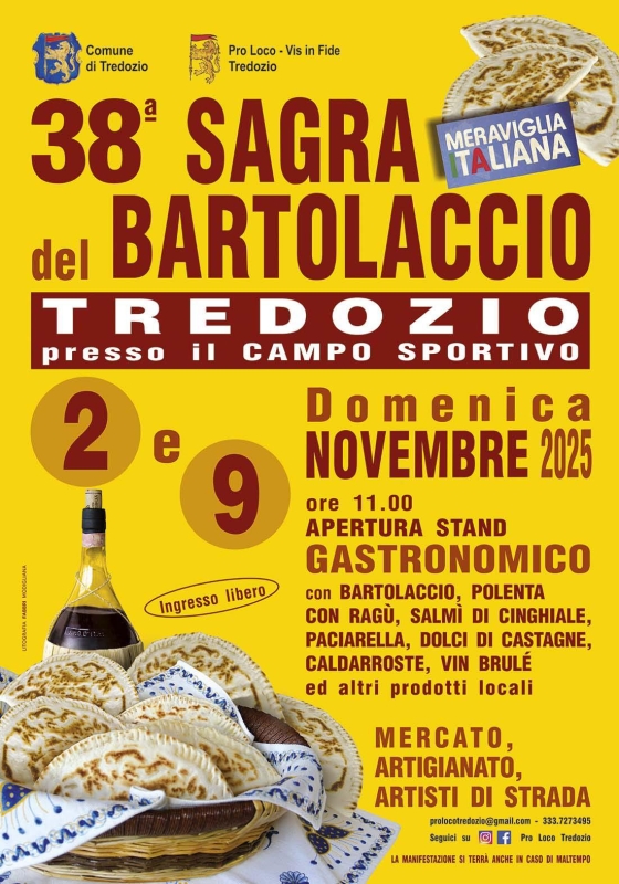 38° Sagra del Bartolaccio
