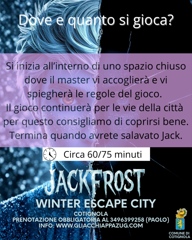WINTER ESCAPE - JACK FROST