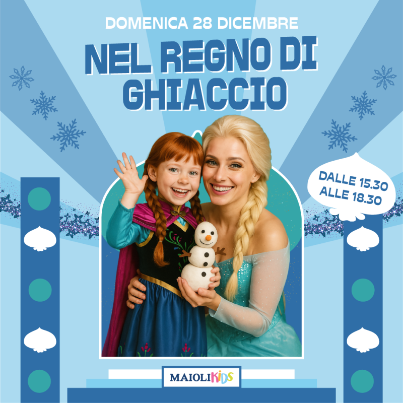 Entra nel regno di ghiaccio de Le Maioliche