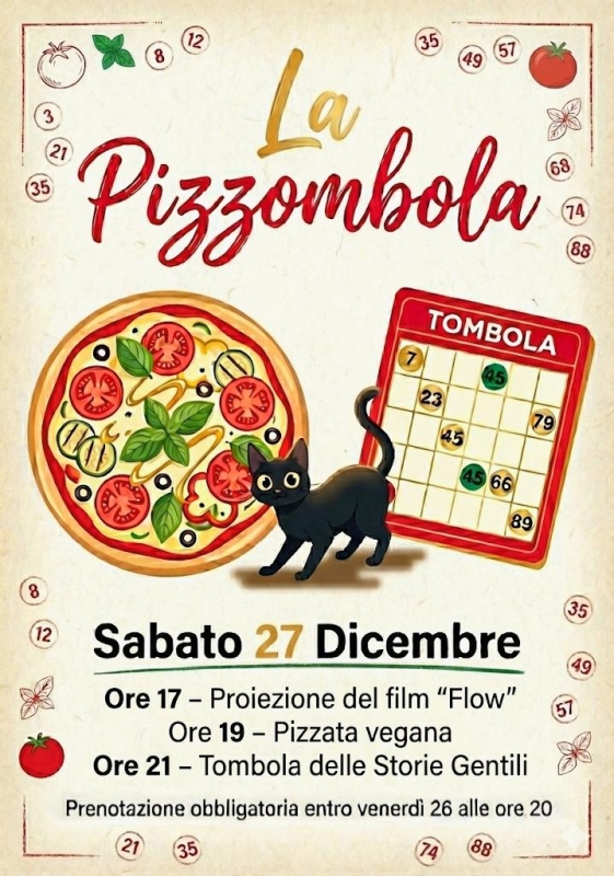 Pizza e Tombola del 27 Dicembre