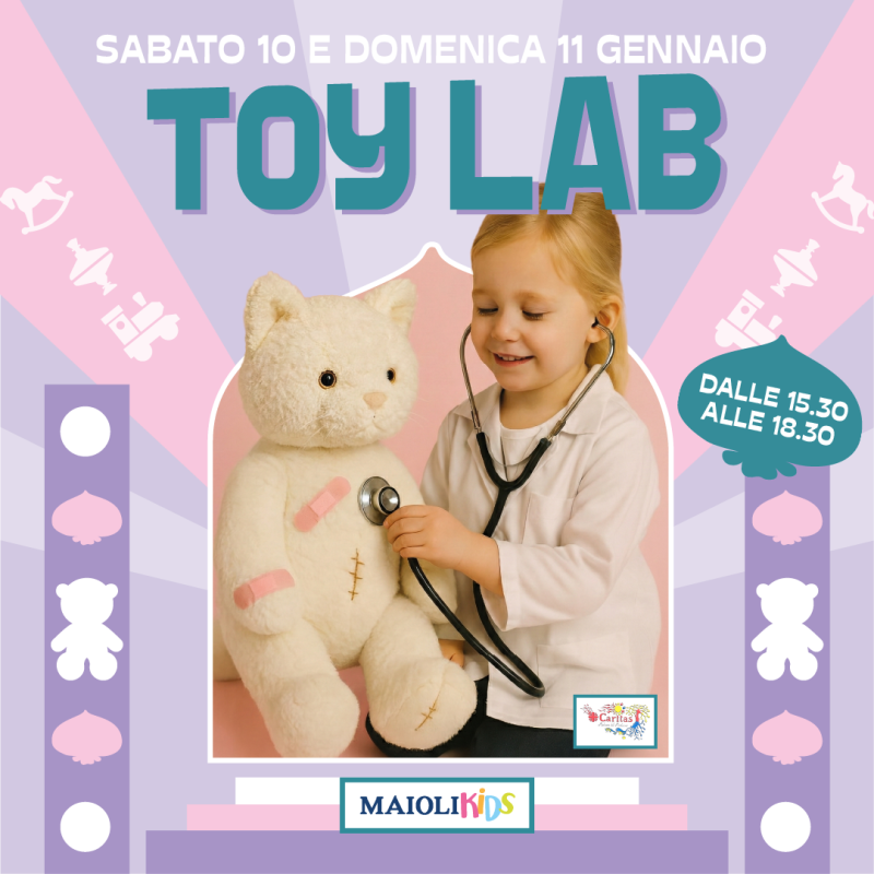 Toy Lab, dove i giocattoli tornano a sorridere