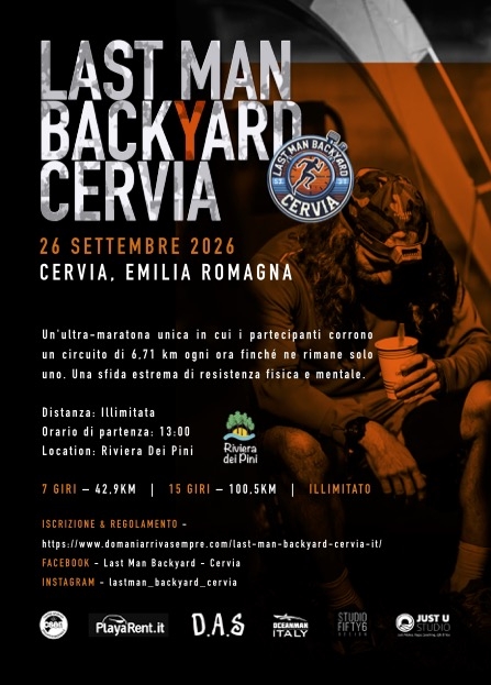 Last Man BackYard Cervia