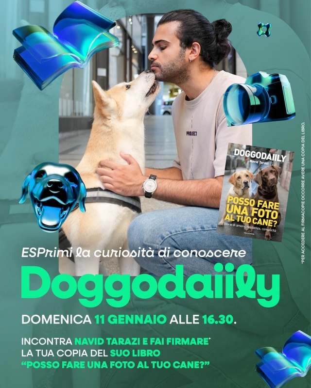 Firmacopie con Doggodaiily al Centro Commerciale ESP