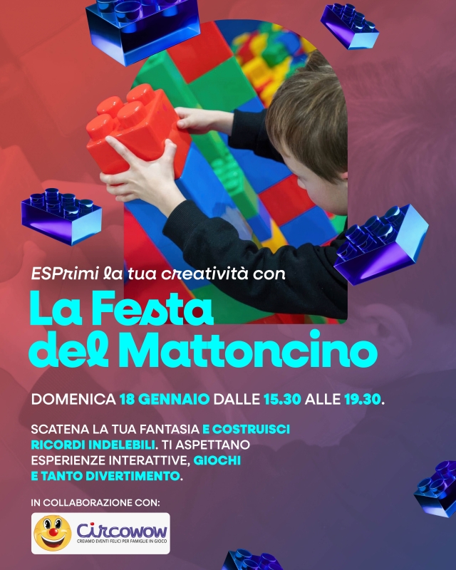 La Festa del Mattoncino al Centro Commerciale ESP