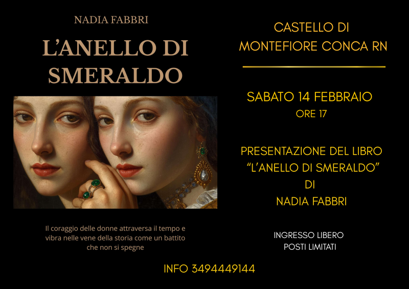 Presentazione del libro "L'anello di smeraldo" di Nadia Fabbri