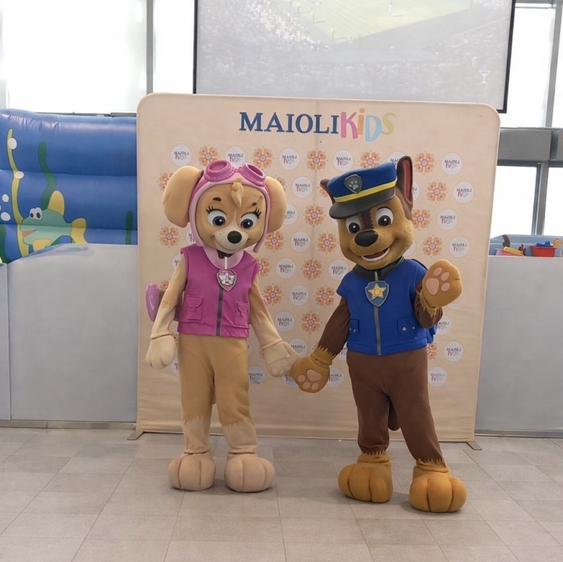 Paw Patrol a Le Maioliche