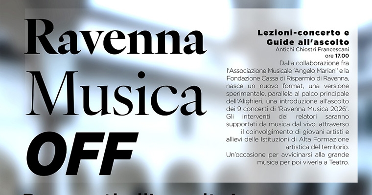 RAVENNA MUSICA OFF 2026