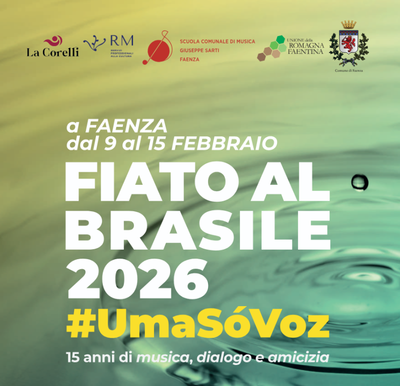 AL VIA LA 15ma EDIZIONE DEL FESTIVAL &ldquo;FIATO AL BRASILE&rdquo;