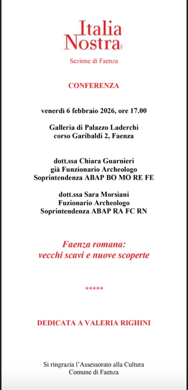 Faenza Romana: vecchi scavi e nuove scoperte