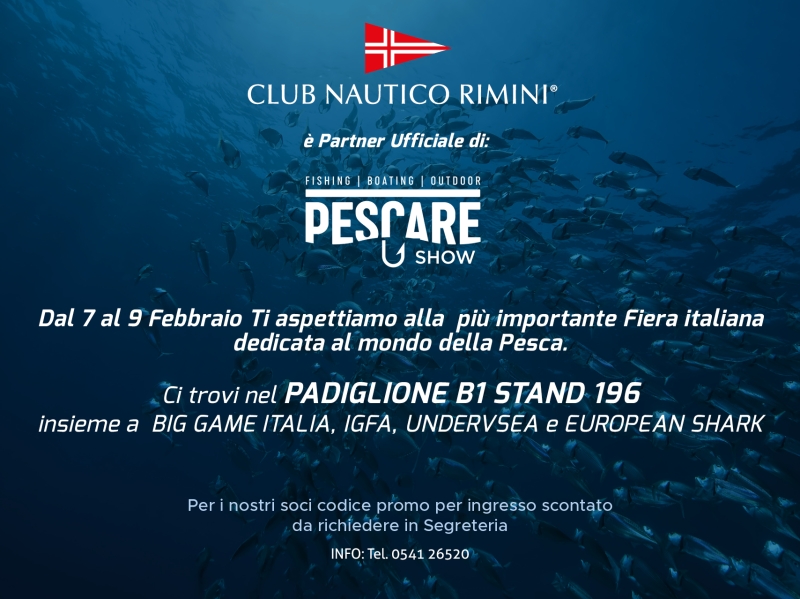 Club Nautico Rimini a Pescare Show 2026