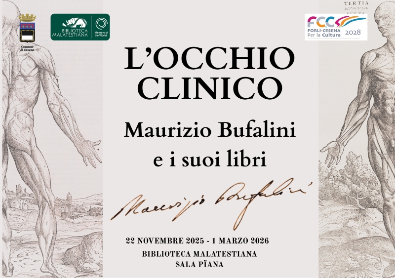 L’occhio clinico. Maurizio Bufalini e i suoi libri