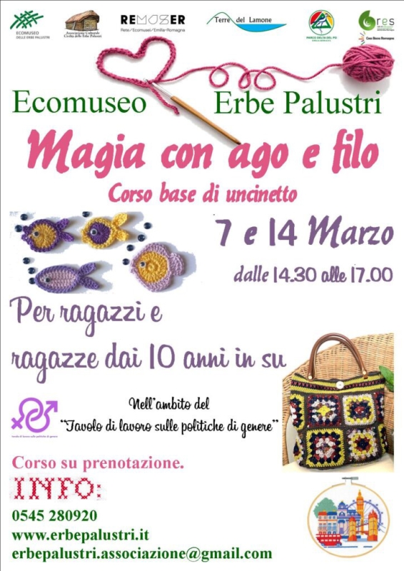 CORSO PER RAGAZZI: MAGIA CON AGO E FILO