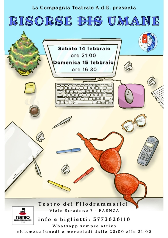 RISORSE DISUMANE – SPETTACOLO TEATRALE