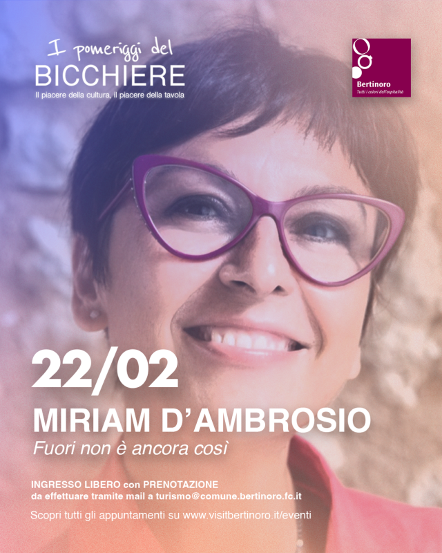 I Pomeriggi del Bicchiere – Incontro con Miriam D’Ambrosio