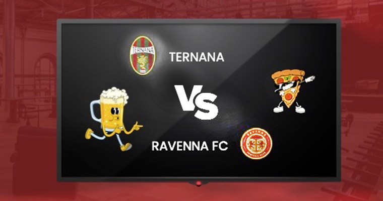 PARTITA TERNANA-RAVENNA AL MERCATO COPERTO