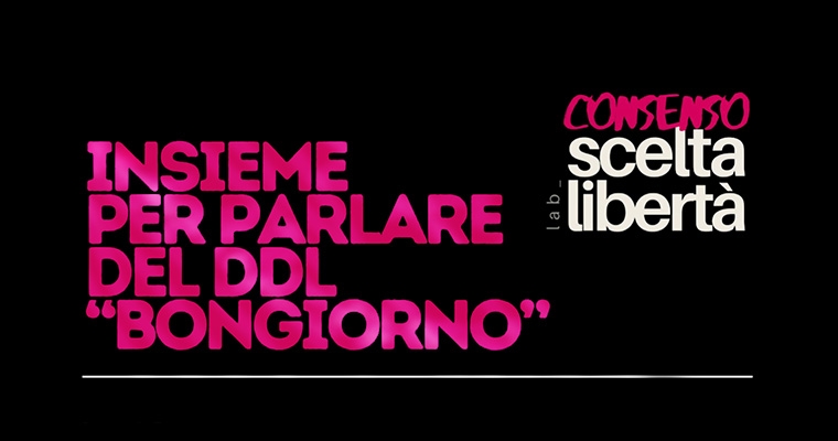 Insiema per parlare del DDL Bongiorno.