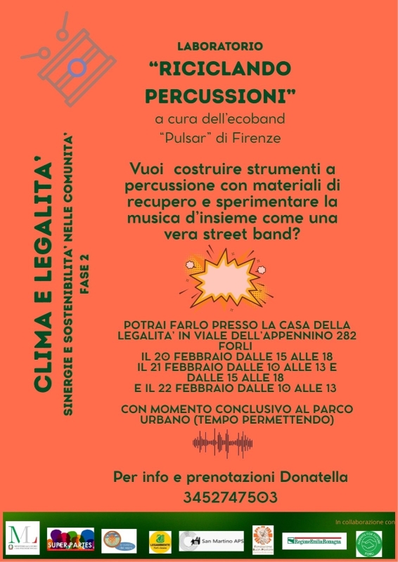 Riciclando Percussioni – Dai rifiuti al ritmo