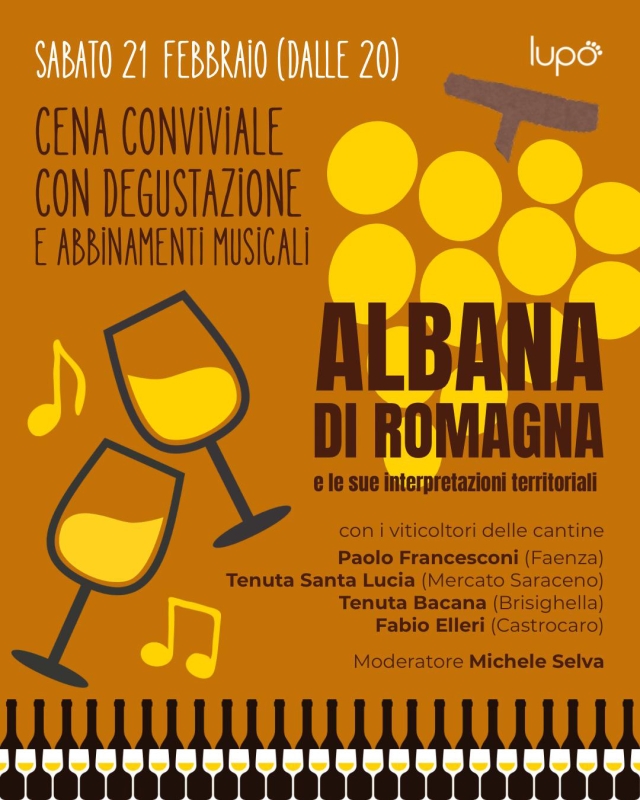Albana di Romagna e sue interpretazioni territoriali