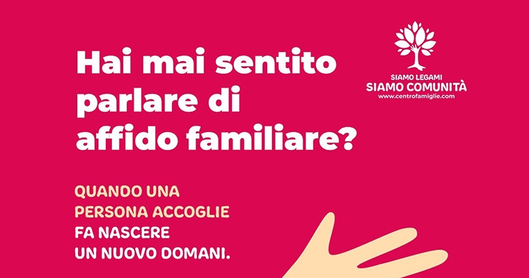 Campagna di sensibilizzazione sull&rsquo;Affido Familiare &ndash; Distretto di Riccione