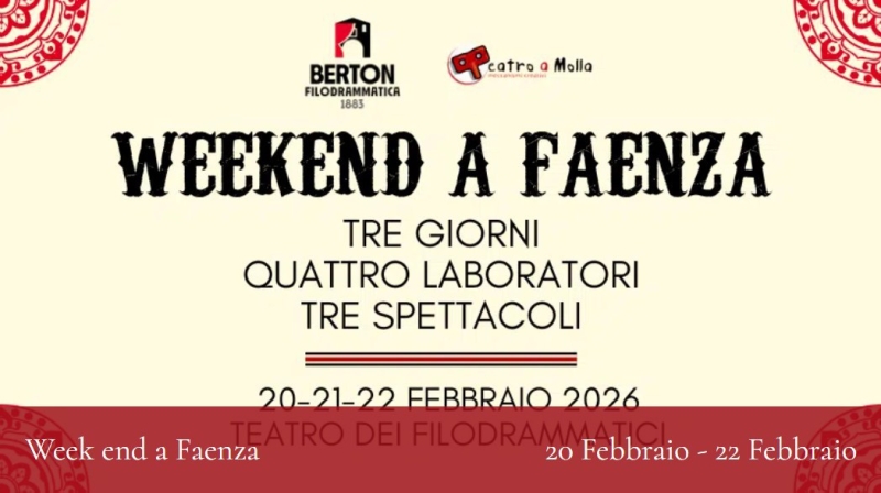 WEEKEND A FAENZA